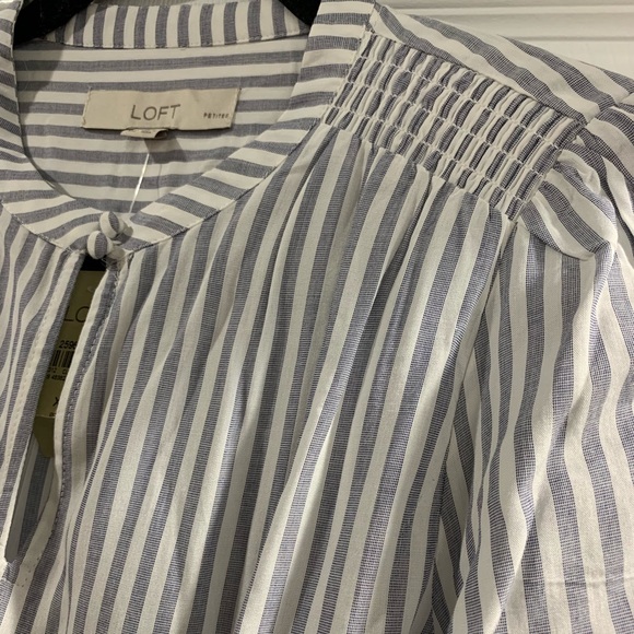 NWT loft stripped blouse - Picture 6 of 7